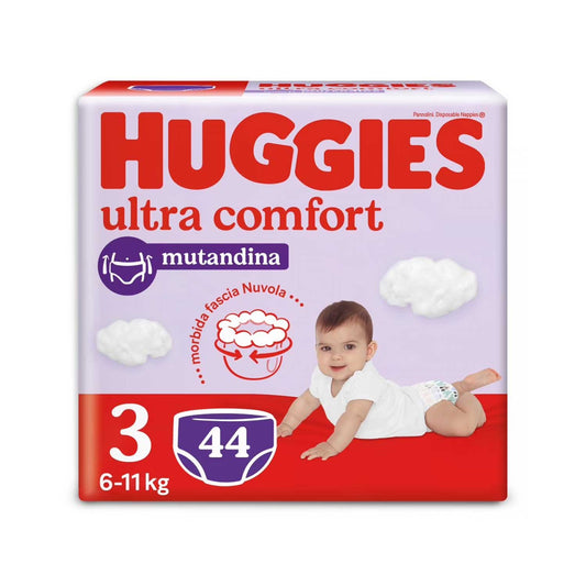 Huggies - Pannolini Mutandina Grande Taglia 3 / Pezzi 44