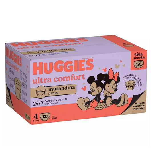 Huggies - Pannolini Ultra Comfort Mutandina Gigapack Taglia 4