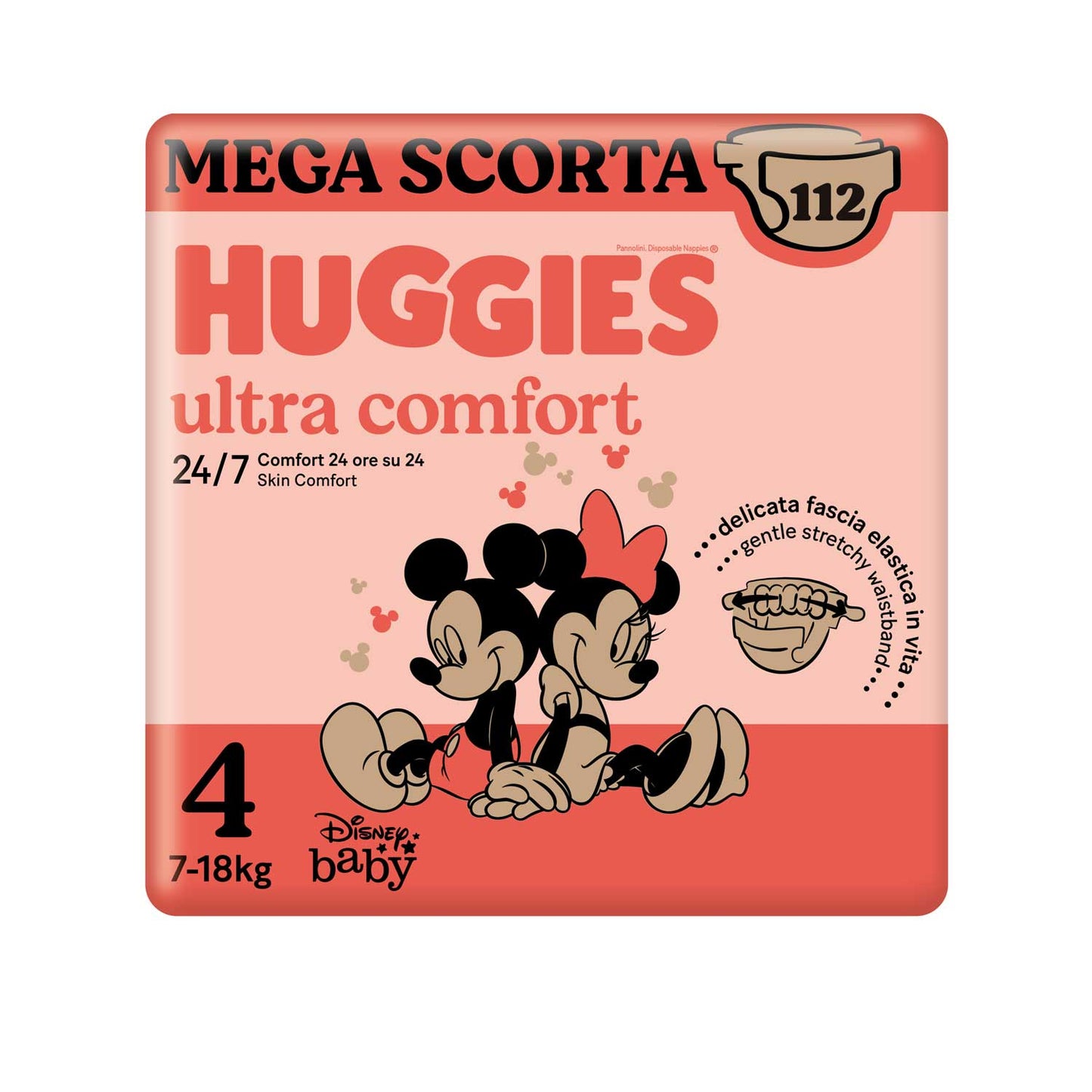 Huggies - Ultra Comfort Megapack Taglia 4 112pz