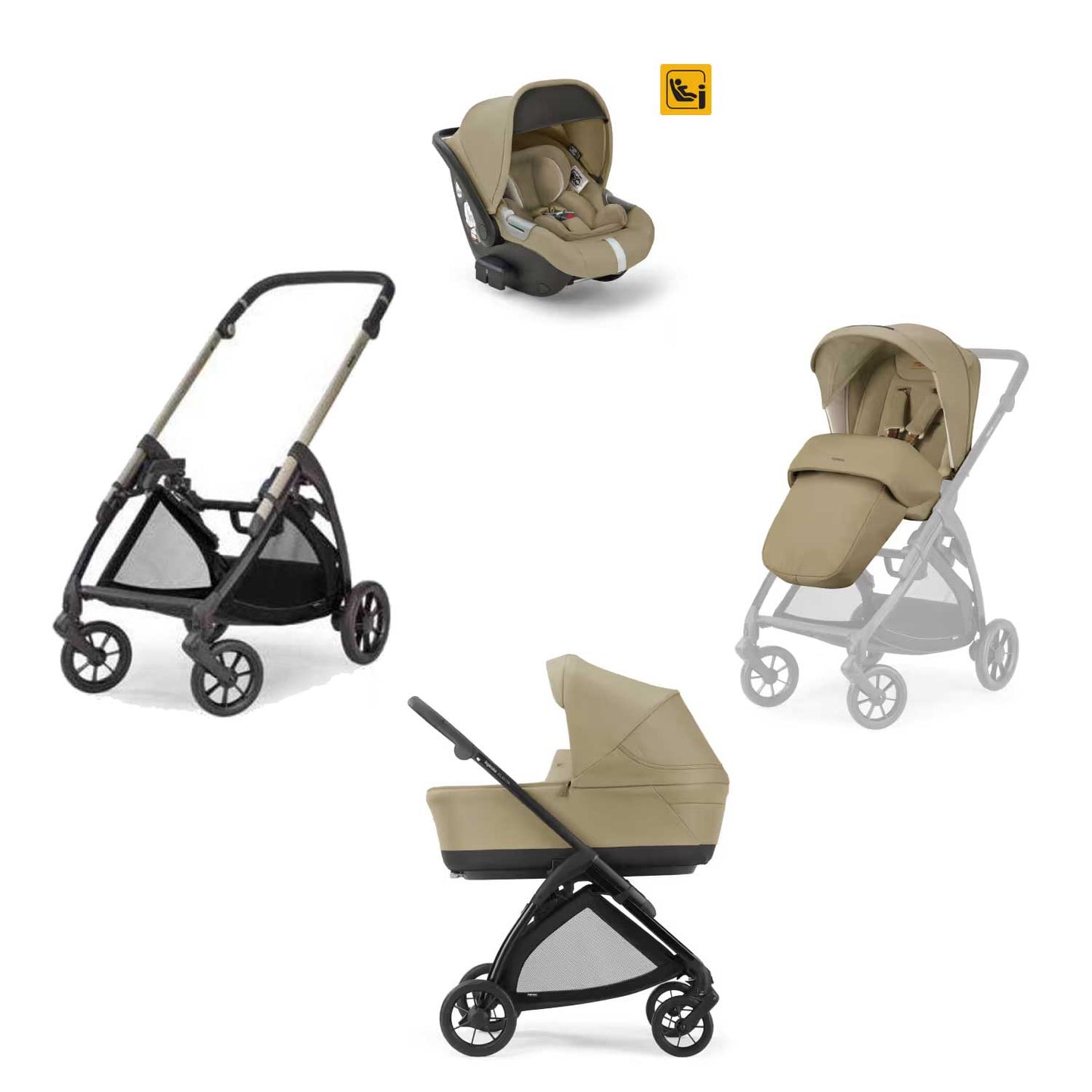 Inglesina - Trio Electa 2024 Con Seggiolino Auto Darwin Isize