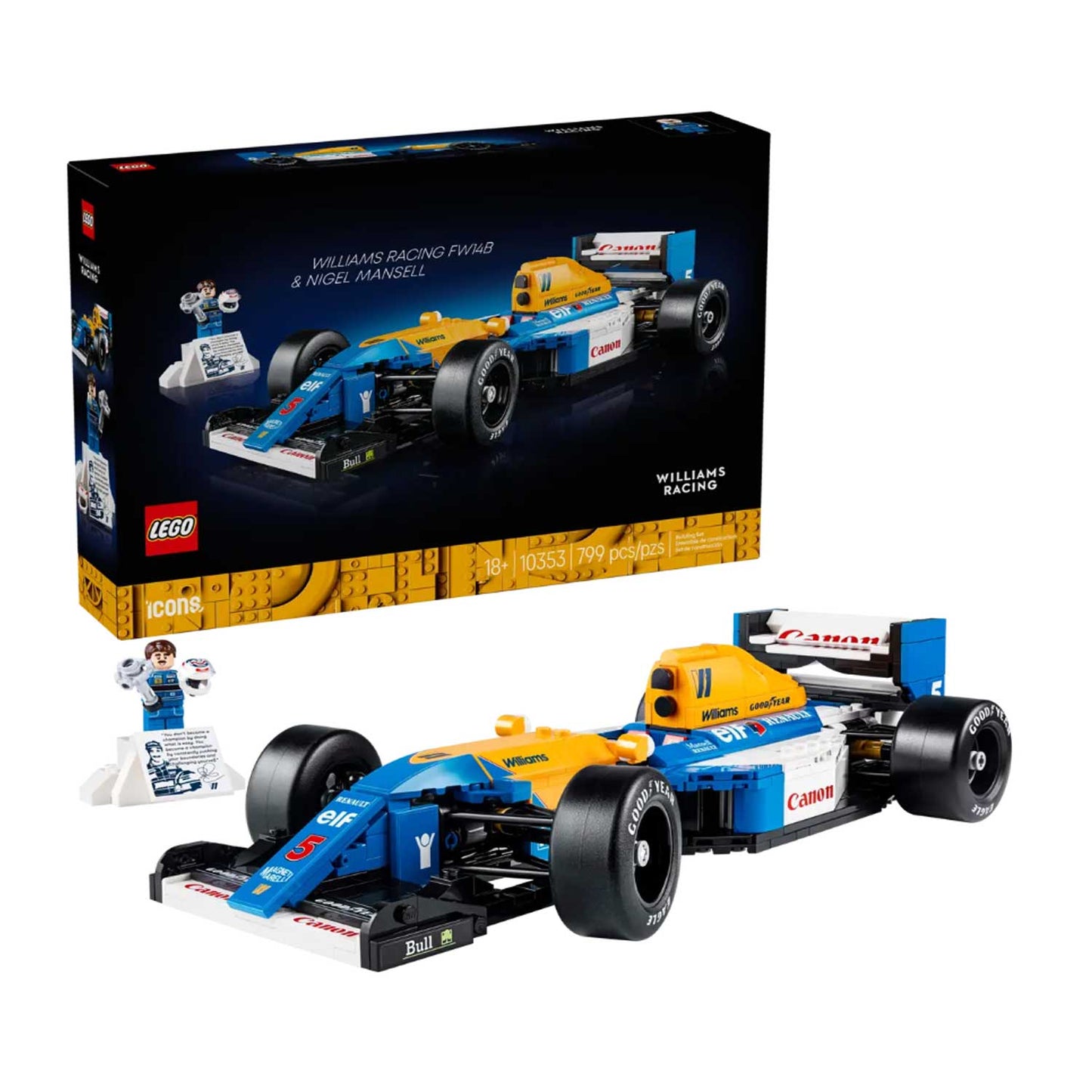 Lego - Williams Racing FW14B e Nigel Mansell 10353