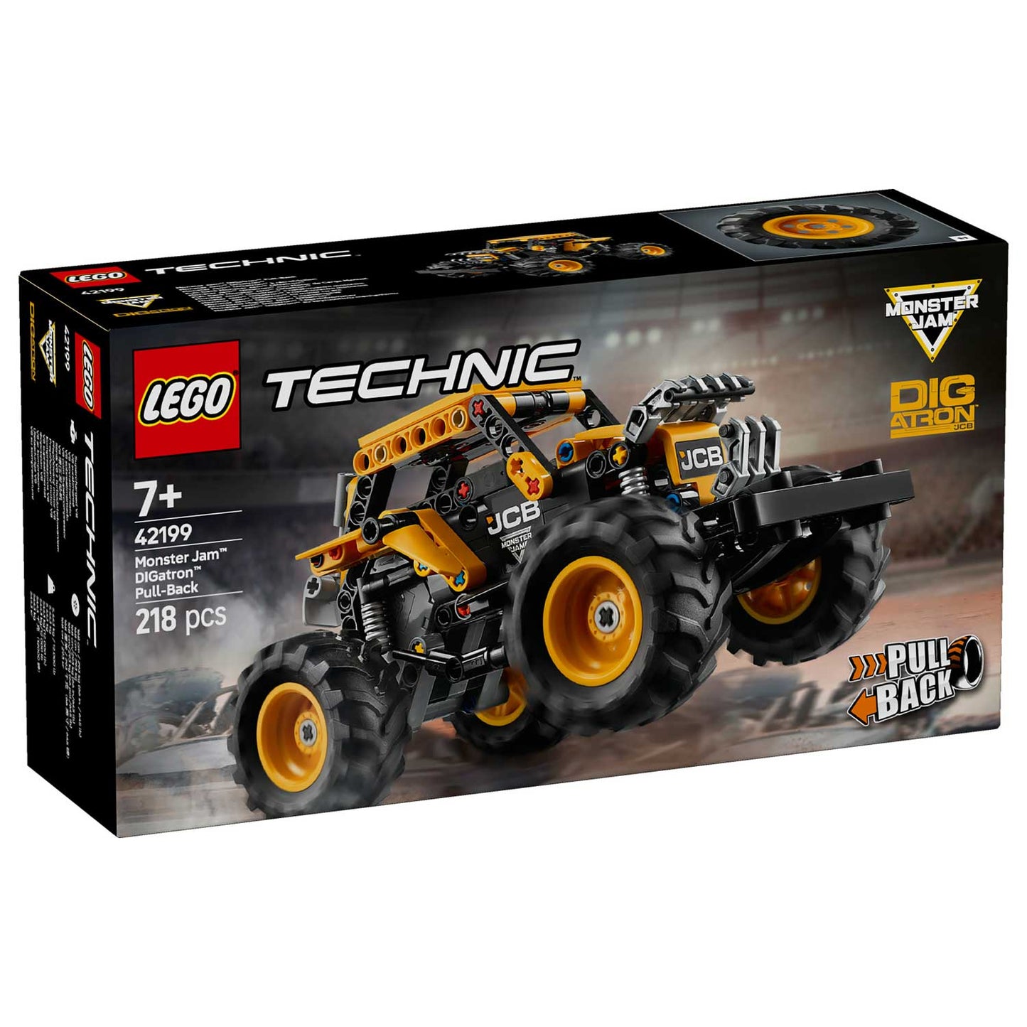 Lego - Linea: Technic Pull Back Monster Jam Digatron 42199