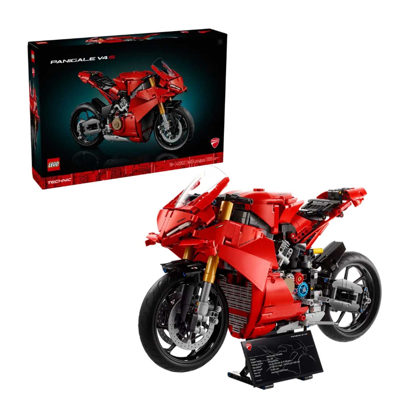 Lego - Linea Technic: Motocicletta Ducati Panigale V4 S 42202