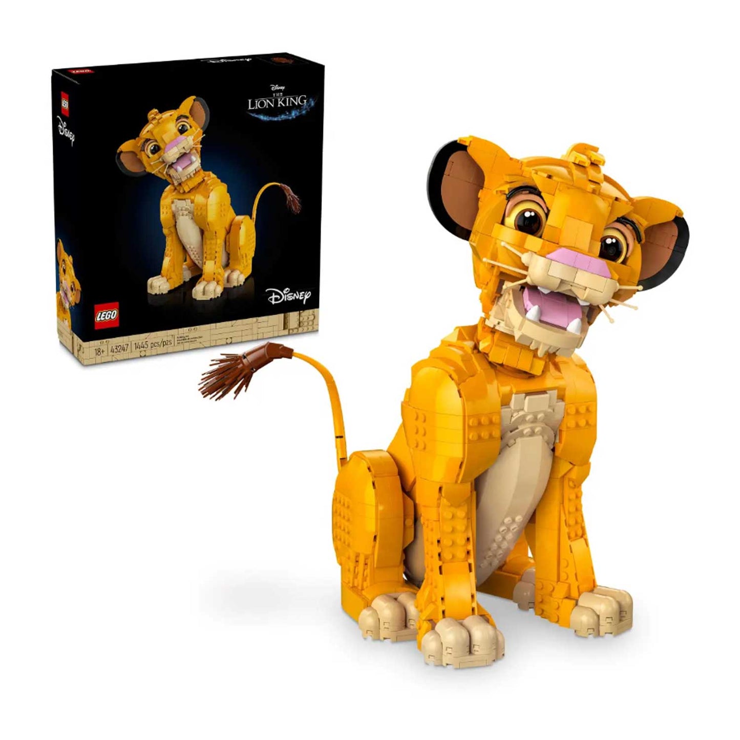 Lego  - Disney Classic: Giovane Simba, Re Leone 43247