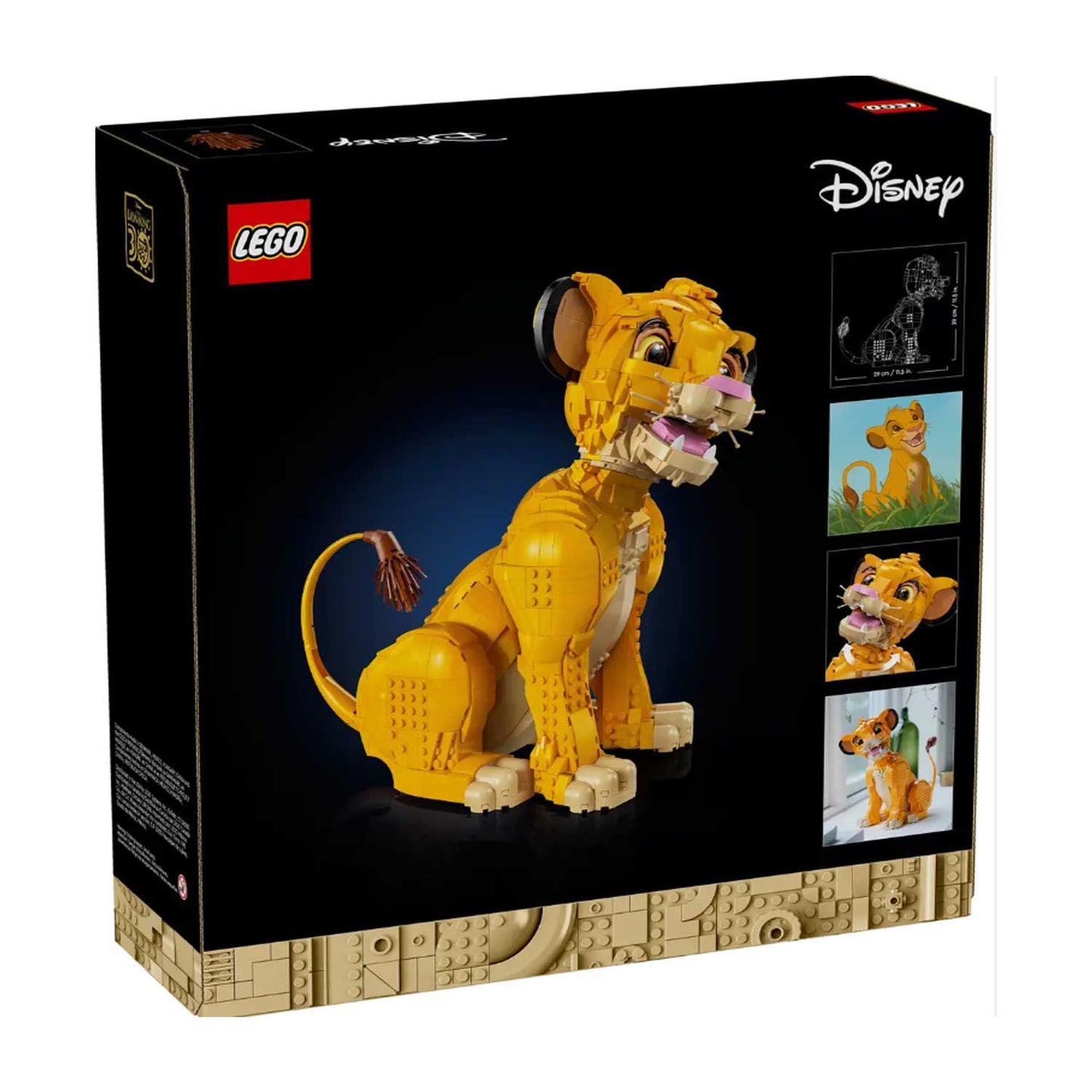 Lego  - Disney Classic: Giovane Simba, Re Leone 43247