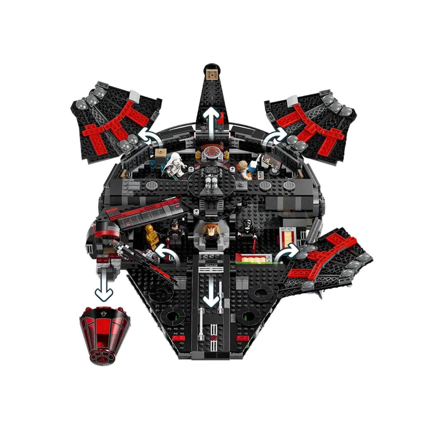 Lego - LInea Star Wars: Dark Falcon 75389