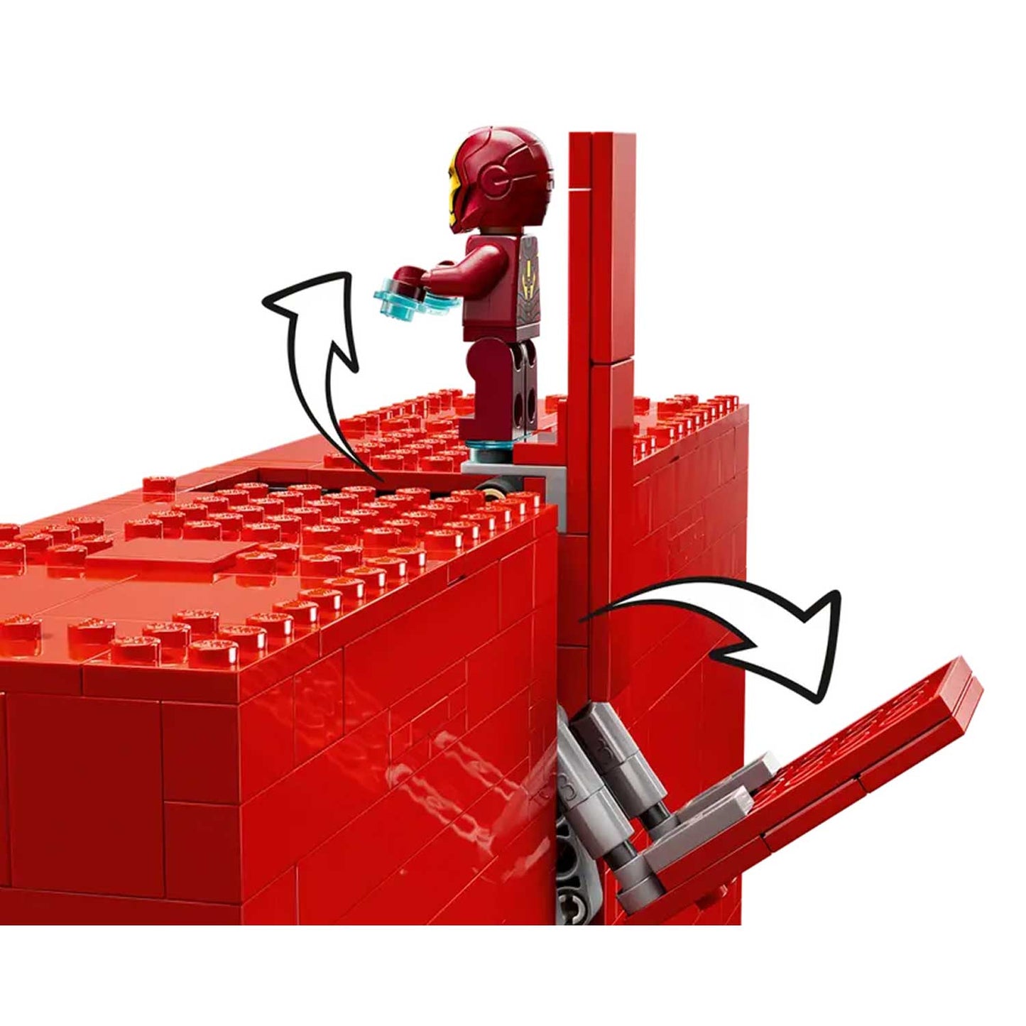 Lego - Logo E Minifigure Marvel 76313