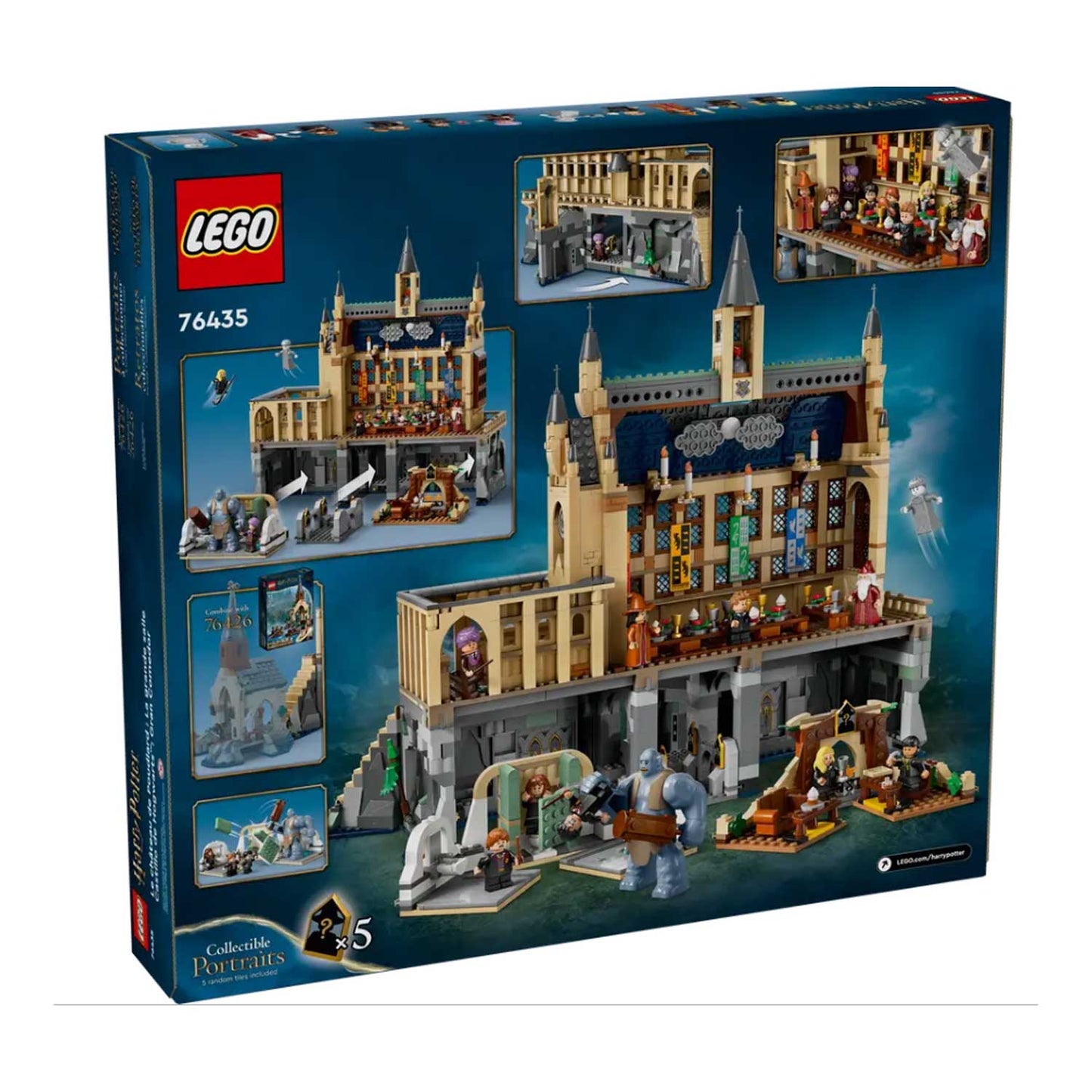 Lego - Castello di Hogwarts: Sala Grande 76435