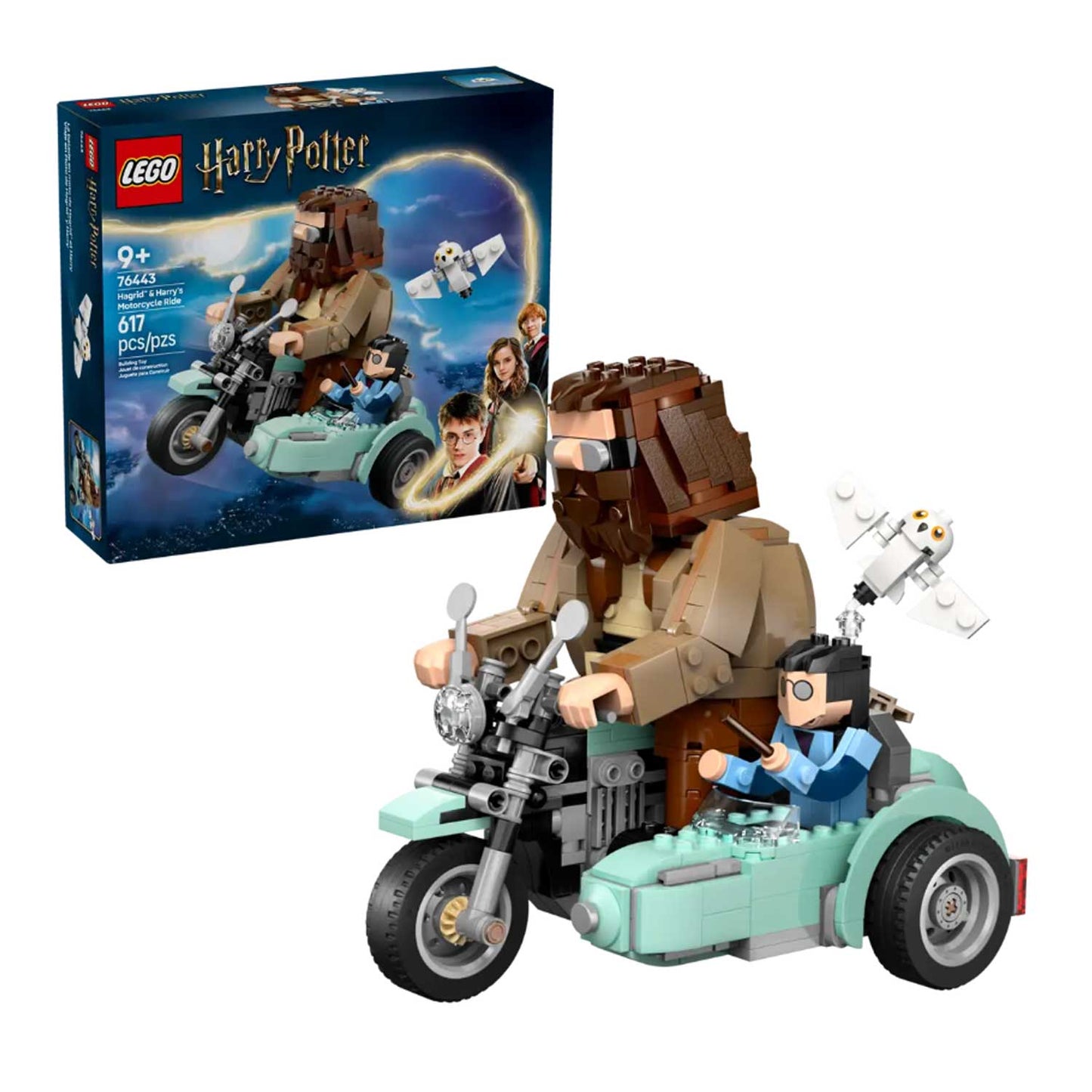 Lego - Giro Sul Sidecar Di Hagrid E Harry 76443