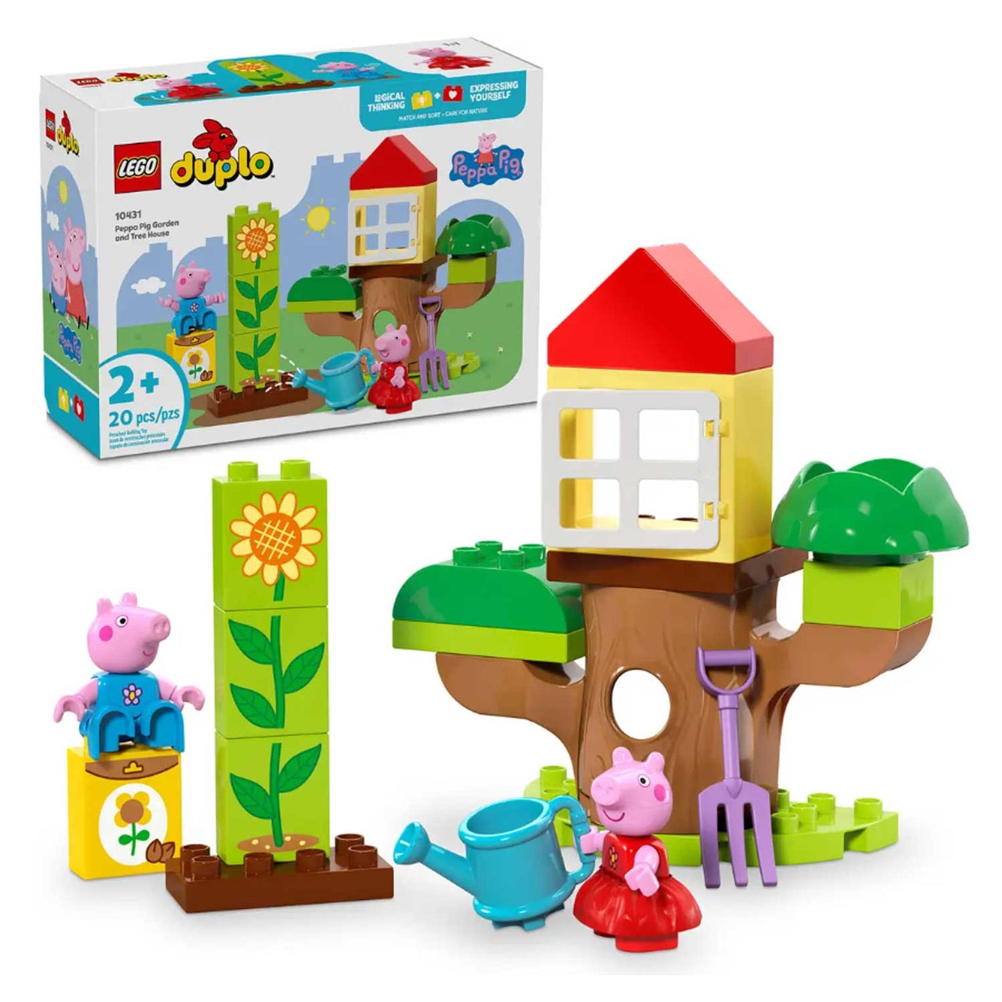 Lego - Lego Duplo: Il Giardino E La Casa Sull Albero Di Peppa Pig 10431