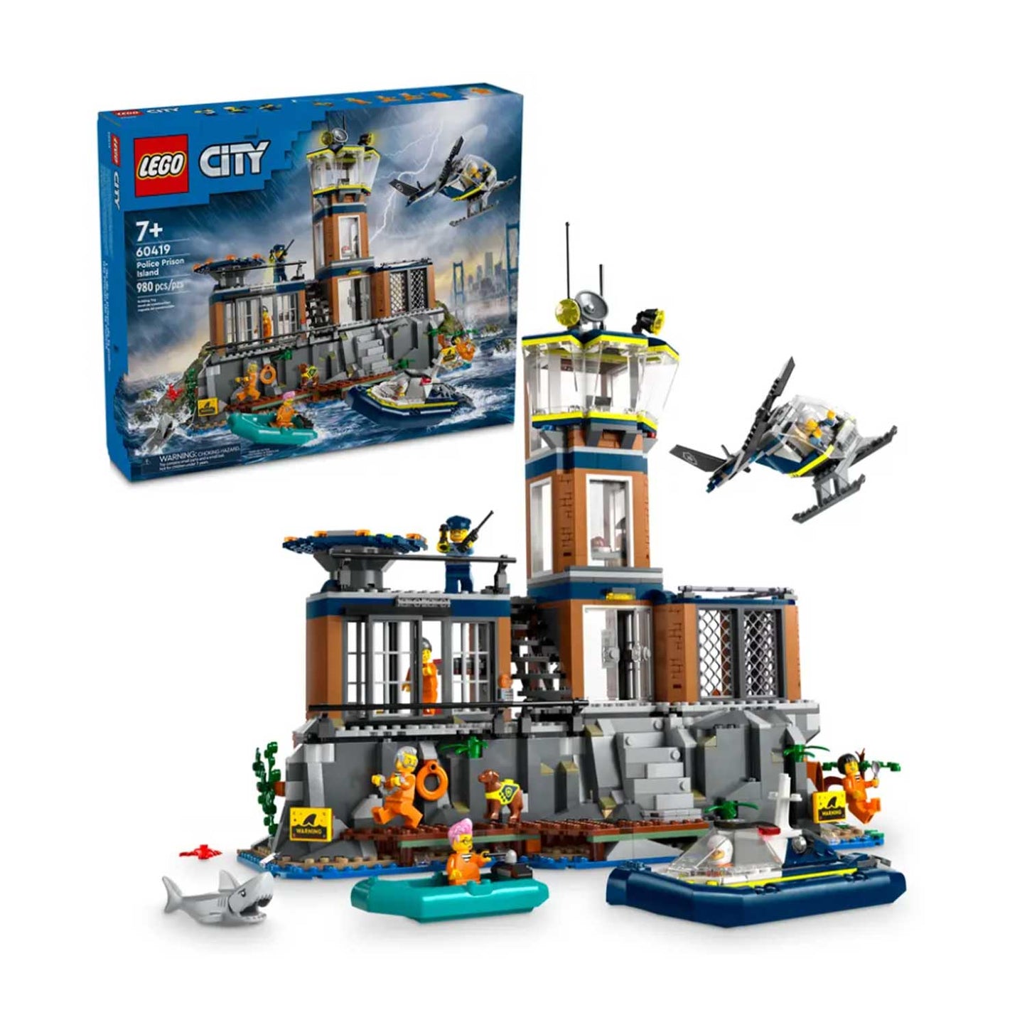 Lego - City Police Prison on Police Island