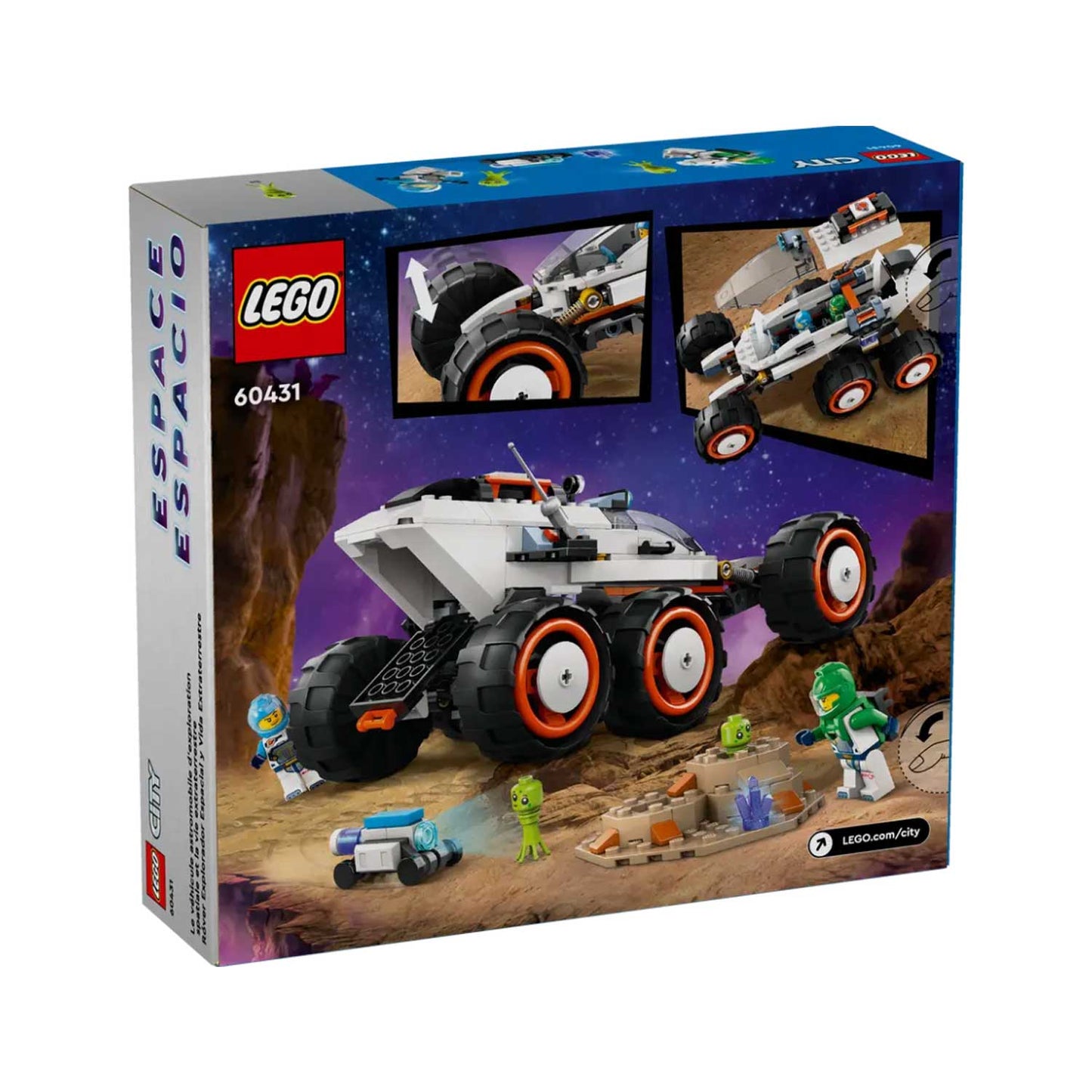 Lego - City Space Rover Space Explorer And Alien Life 60431