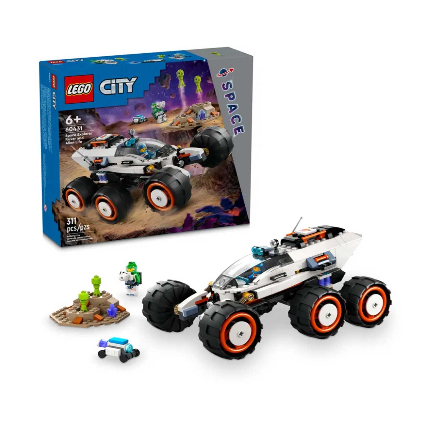 Lego - City Space Rover Space Explorer And Alien Life 60431