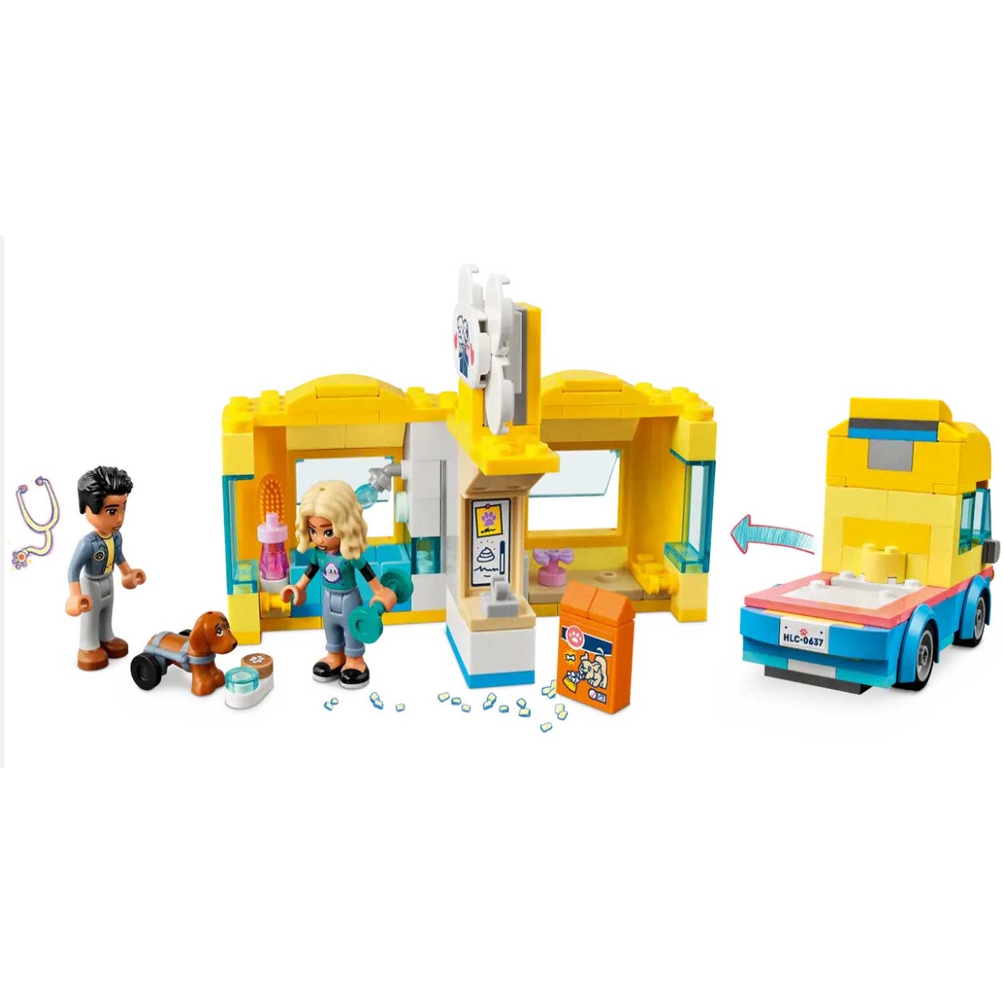 Lego - Friends Dog Rescue Van 41741