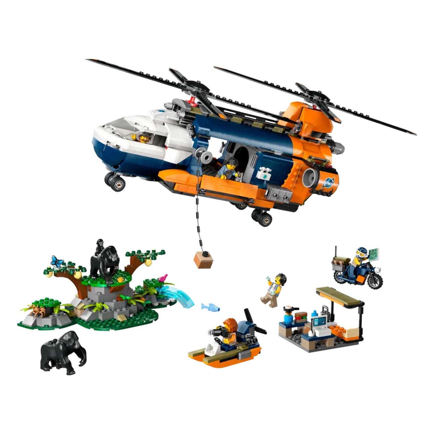 Lego - Lego City: Elicottero Dell Esploratore Della Giungla 60437