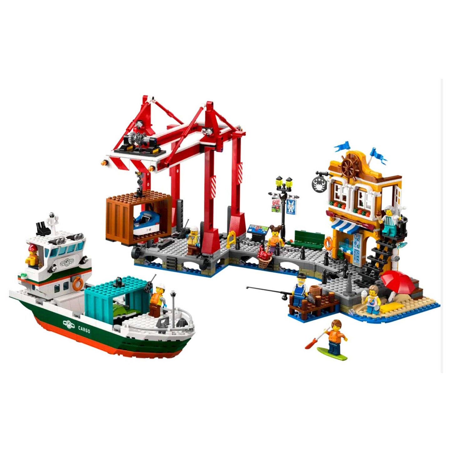 Lego - Lego City: Porto E Nave Merci 60422