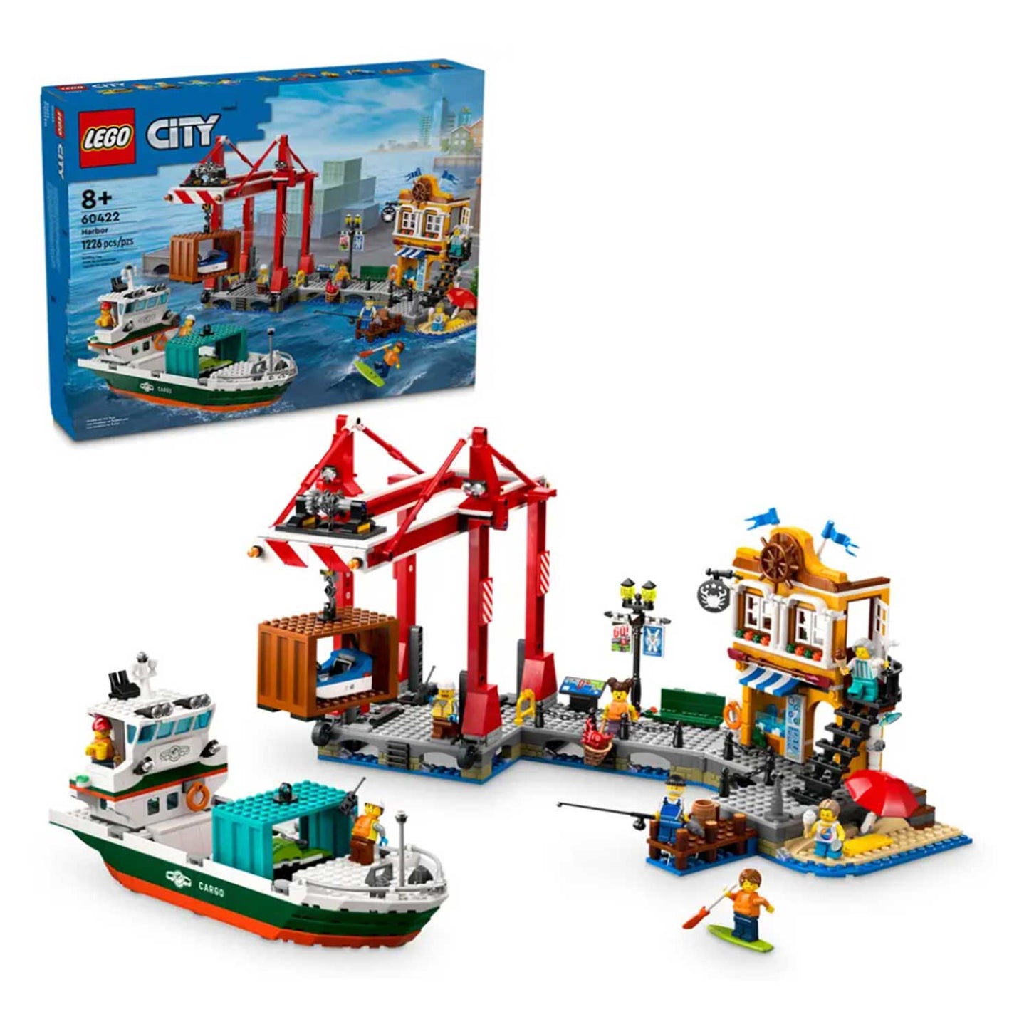 Lego - Lego City: Porto E Nave Merci 60422