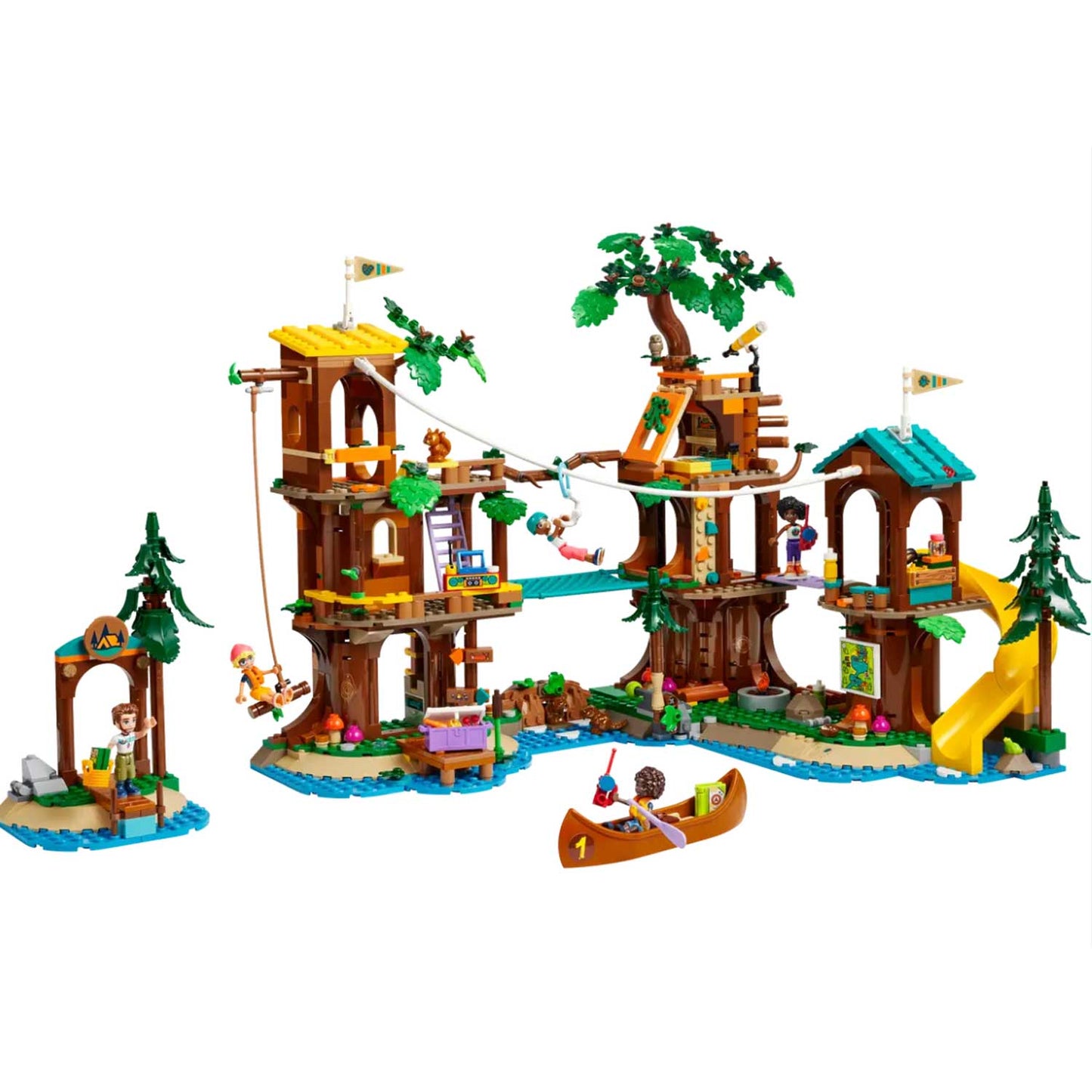 Lego - Lego Friends:  La Casa Sull' Albero Al Campo Avventure 42631