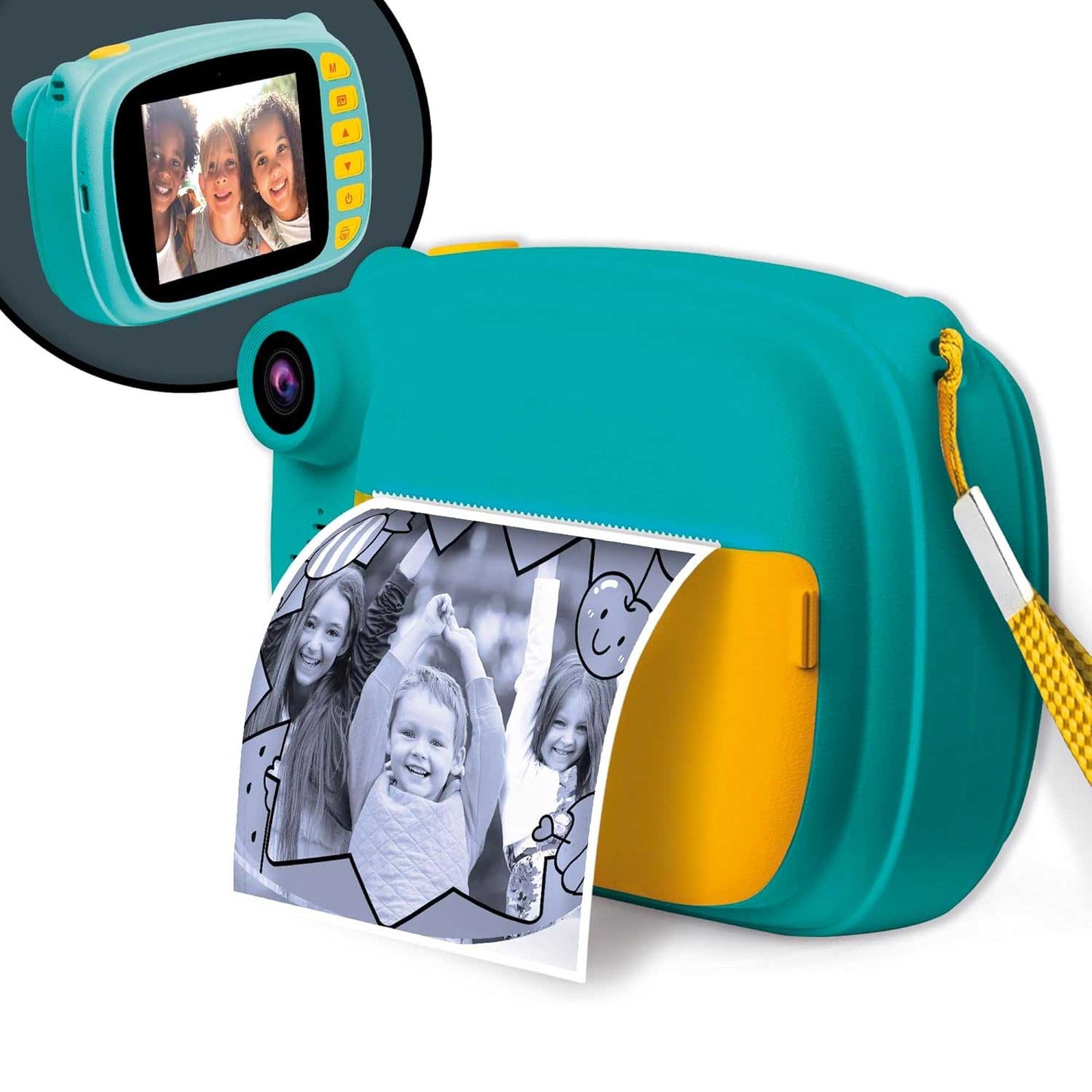 Lisciani - Print cam hi-tech instant camera with 6 inch color screen