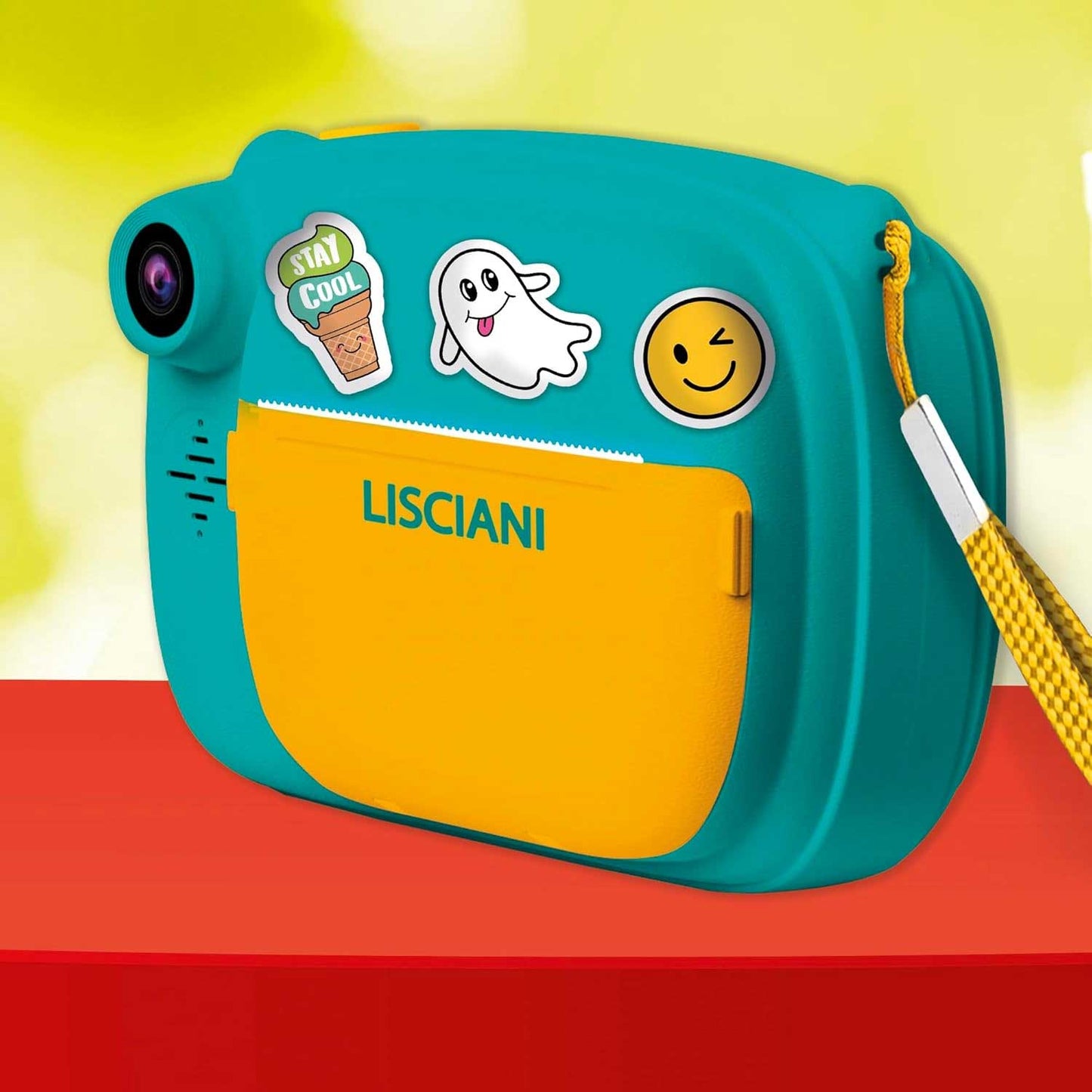 Lisciani - Print cam hi-tech fotocamera istantanea con schermo a colori da 6 pollici