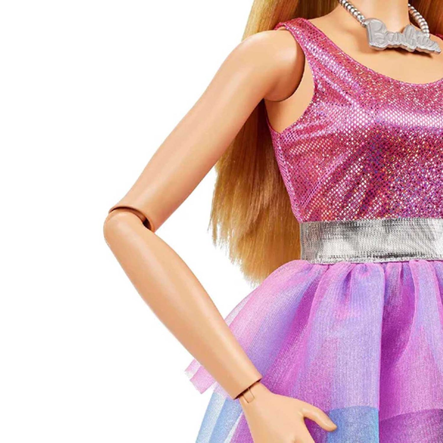 Mattel - Barbie Large Doll Vestito Rosa HJY02