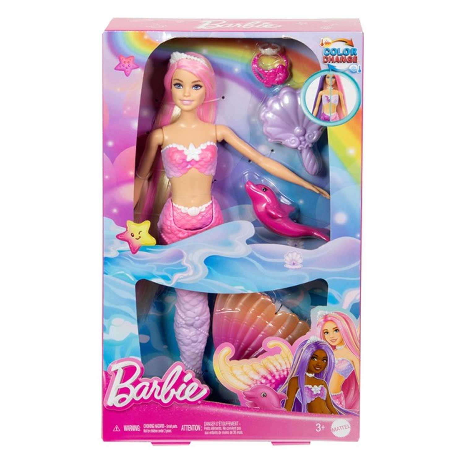 Mattel Barbie Sirena Colori Del Mare HRP97 Iperbimbo