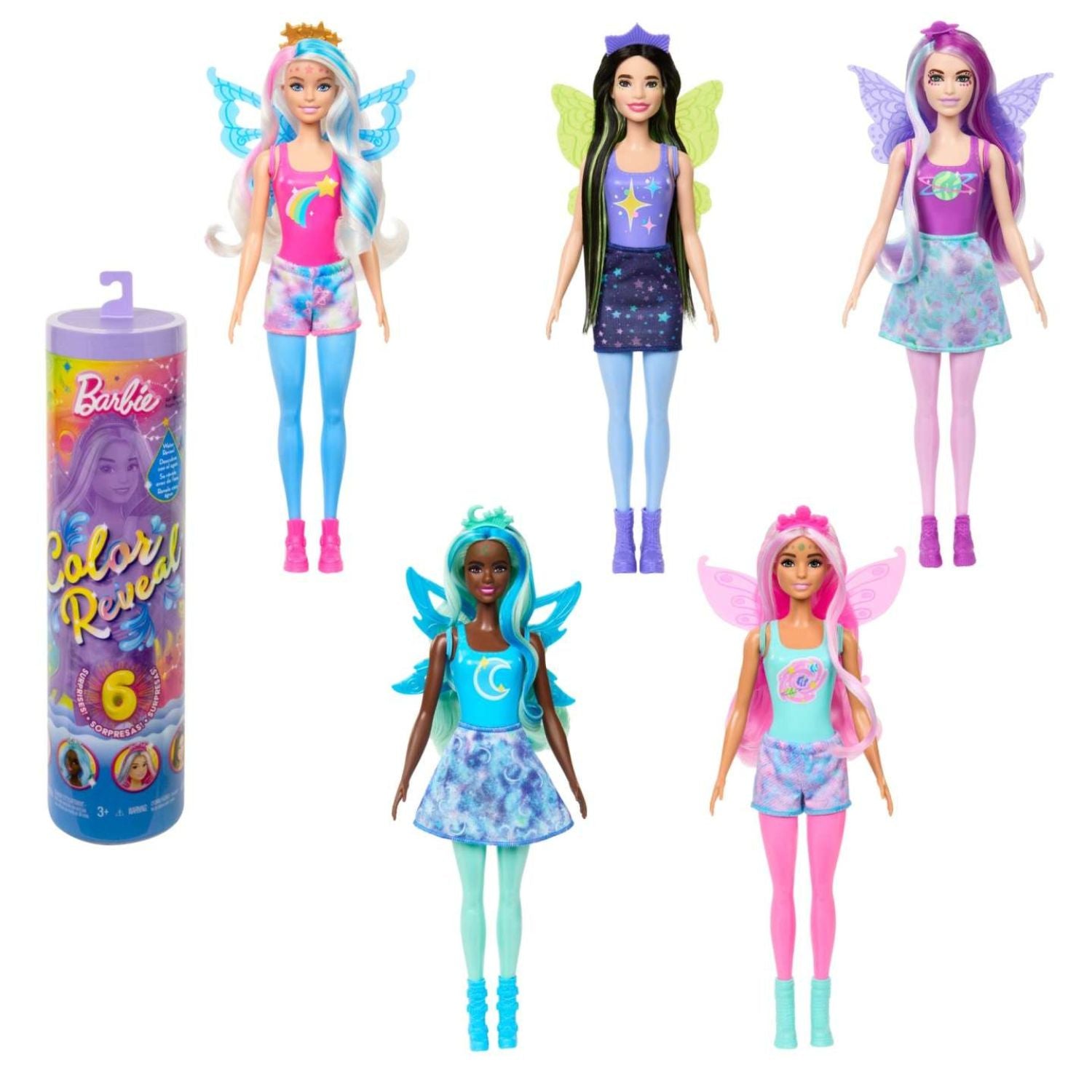 Mattel Barbie Color Reveal Galaxy Series HJX61 Iperbimbo