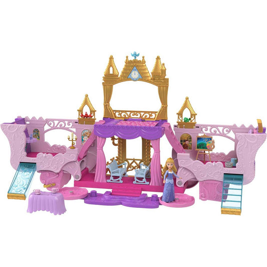 Mattel - Disney Princess Playset 2in1: Castello Con Carrozza HWX17