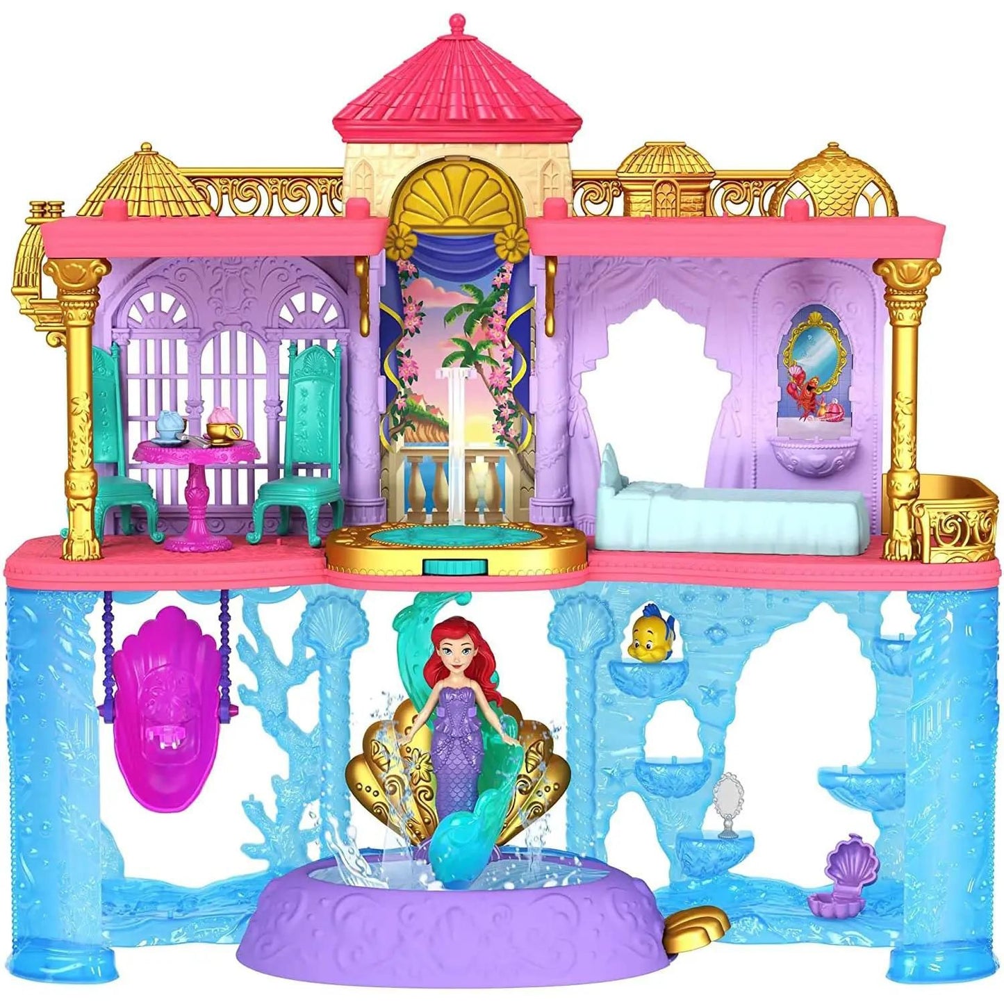 Mattel - Disney Princess Ariel's Castle of Two Worlds HLW95