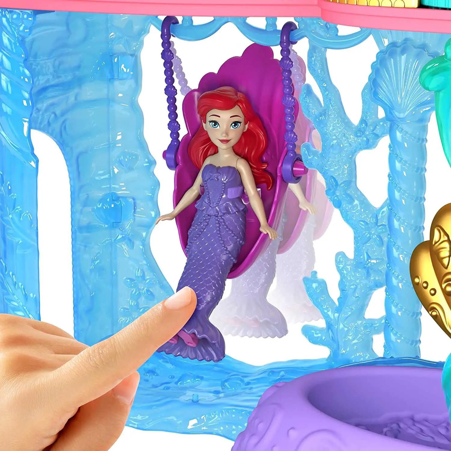 Mattel - Disney Princess Castello dei Due Mondi di Ariel HLW95 – Iperbimbo