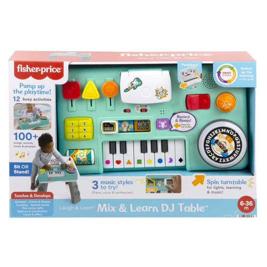 Fisher Price - Tavolino DJ Musica & Remix HRB60