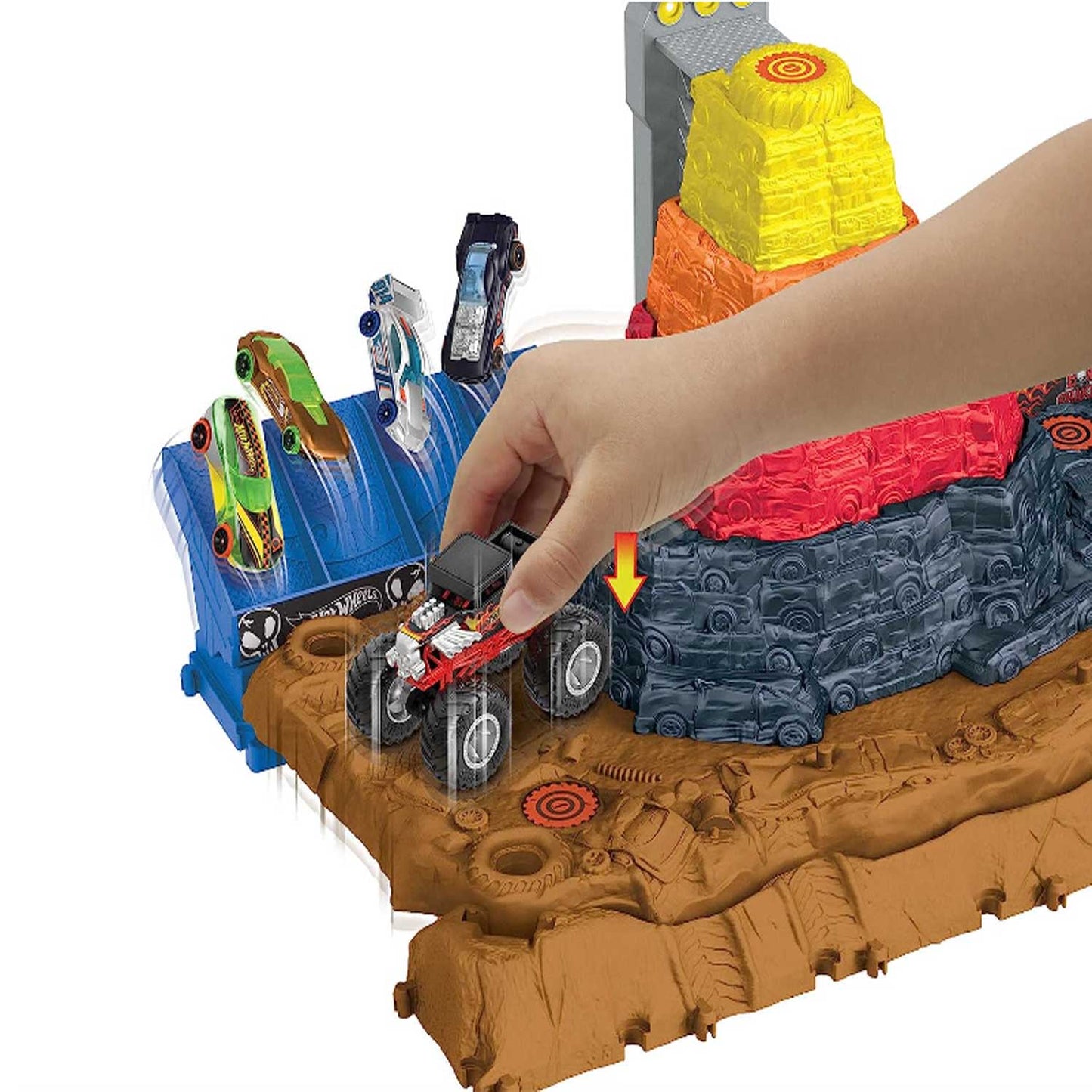 Mattel - Hot Wheel Monster Trucks Arena: Sfida Finale HNB96