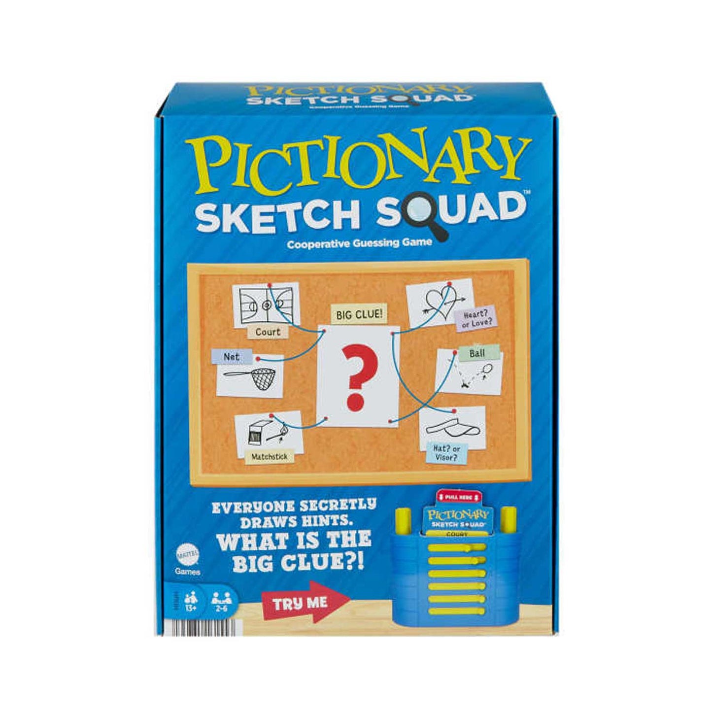 Mattel - Linea Games: Pictionary Sketch Squad HXH41