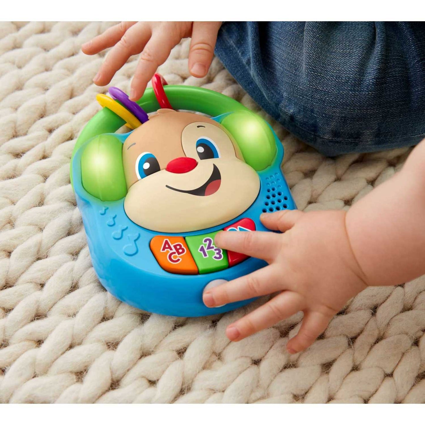 Fisher Price - Lettore Musicale Canta e Impara: Ridi & Impara FPV06