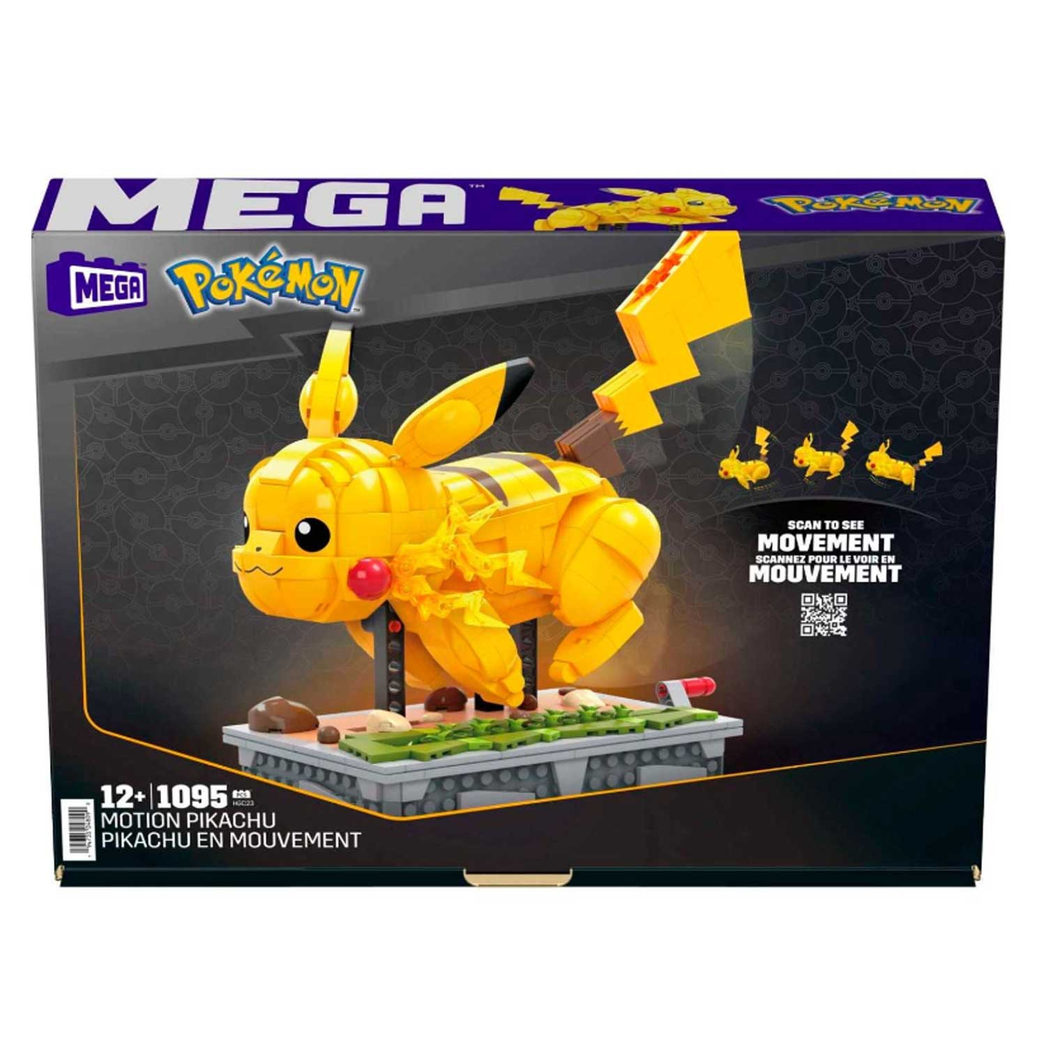 Mattel - Mega Pokémon Kinetic Pikachu HGC23 – Iperbimbo