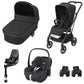 Maxi Cosi - Trio With Leona2 Stroller + Oria Carrycot + Pebble 360 ​​Pro Car Seat + Family Fix 360 Pro Car Base + Adapters