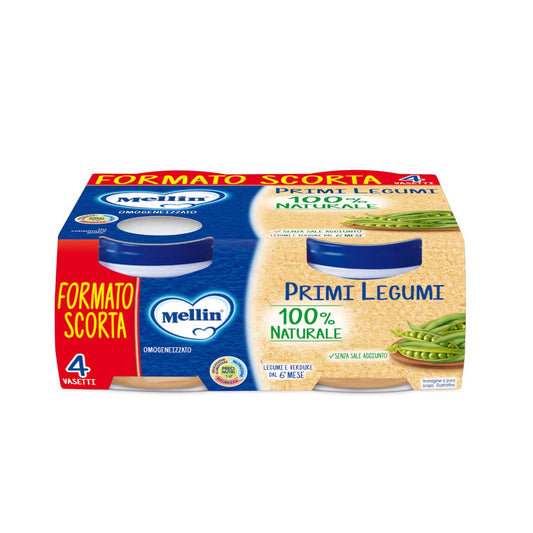 Mellin - Omogeneizzato Primi Legumi 4x80g