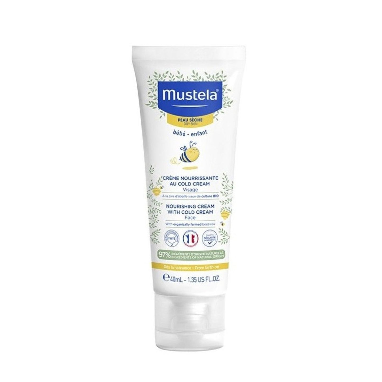 Mustela - Crema Viso Cold Cream Nutriente 40Ml