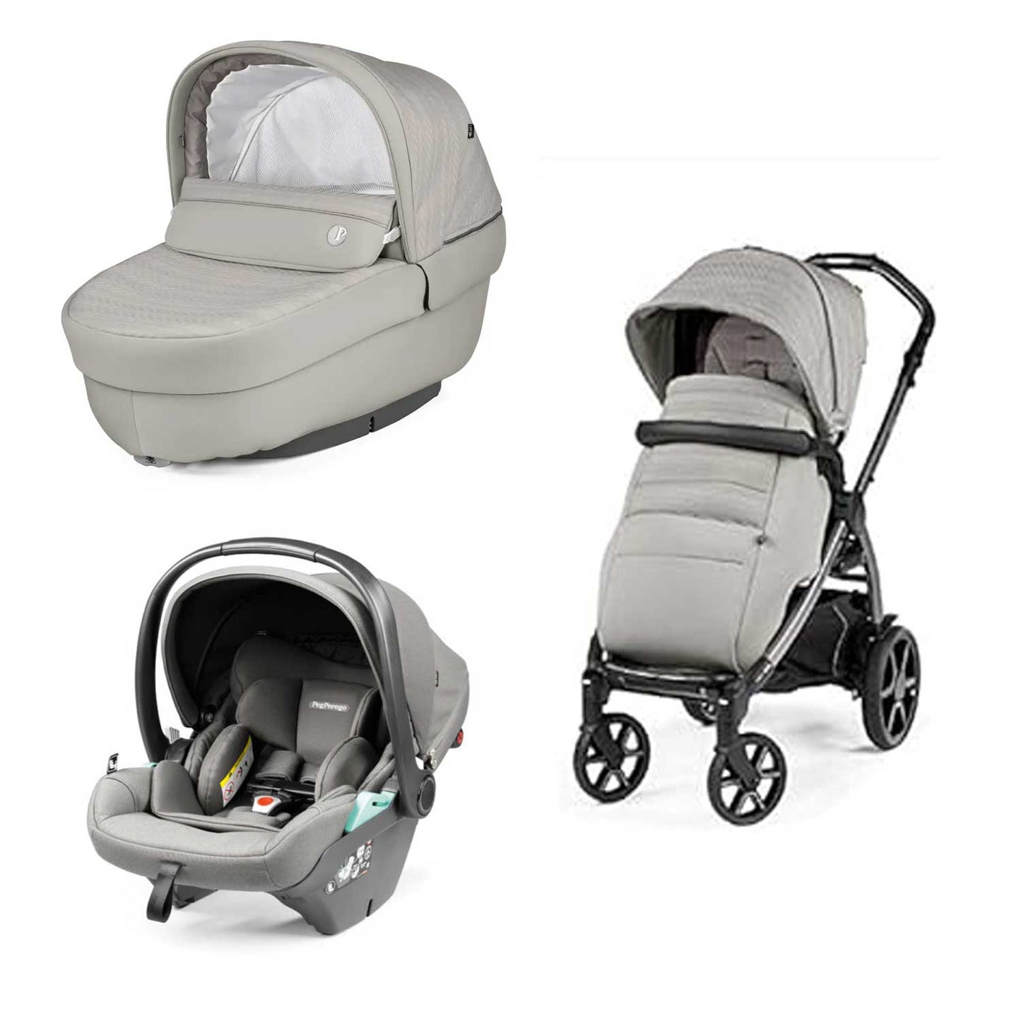 Peg Perego - Trio Book Con Seggiolino Auto Primo Viaggio Lounge Isize