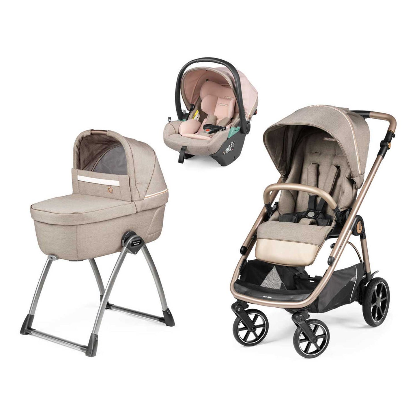 Peg Perego - Trio Veloce Belvedere Con Seggiolino Auto Lounge Modular R129