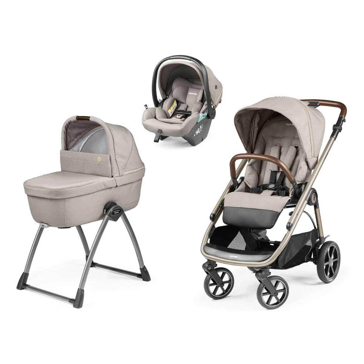 Peg Perego - Trio Veloce Belvedere Con Seggiolino Auto Lounge Modular R129