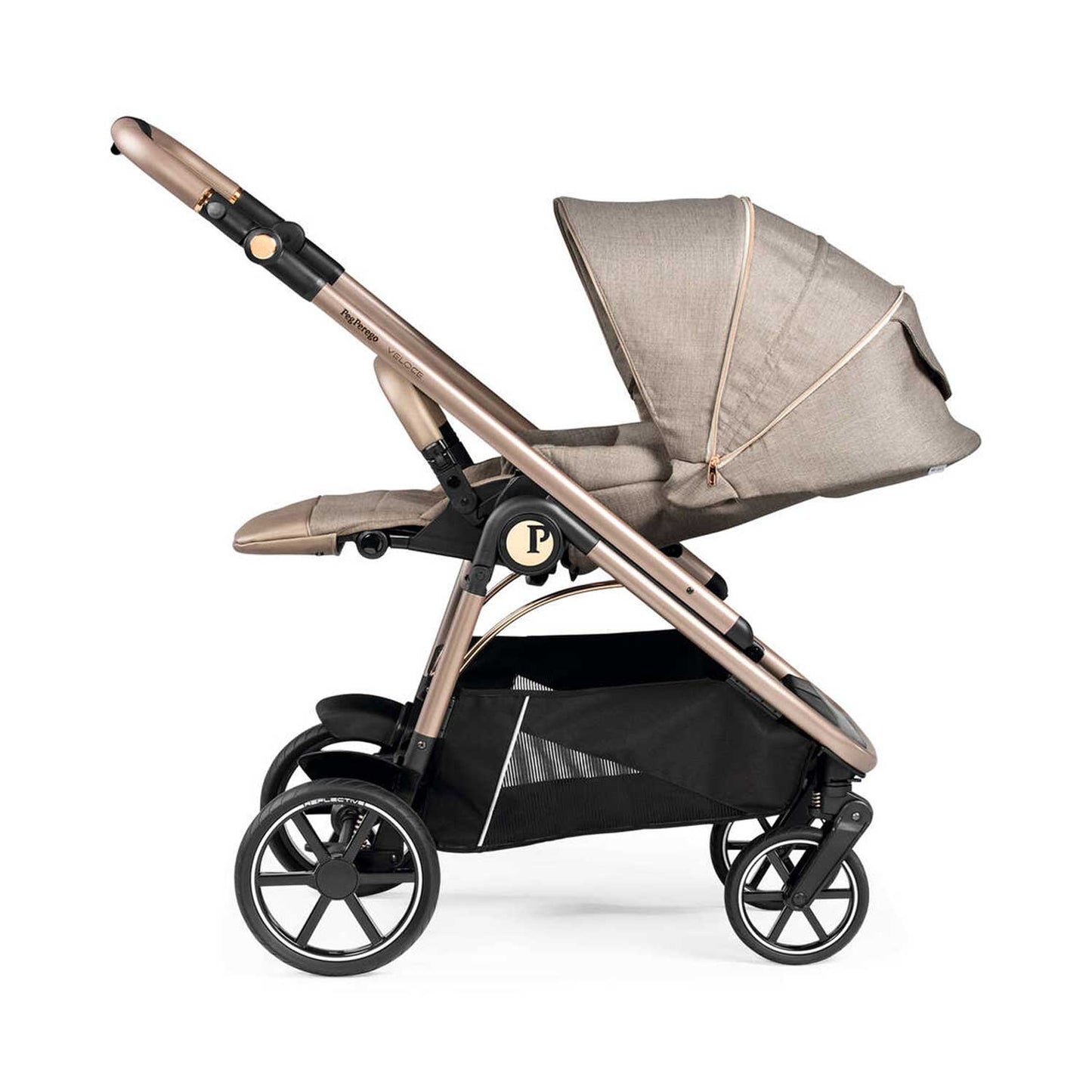 Peg Perego - Trio Veloce Belvedere Con Seggiolino Auto Lounge Modular R129