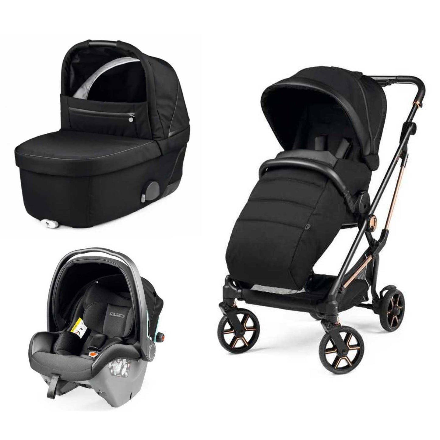 Peg Perego - Trio Vivace Belvedere Con Seggiolino Auto Primo Viaggio SLK R129