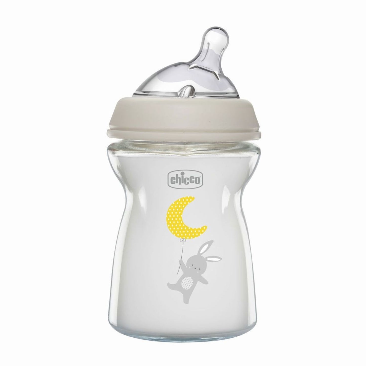 Chicco - NaturalFeeling Biberon Vetro Chicco 0M+ 250ML Flusso Lento