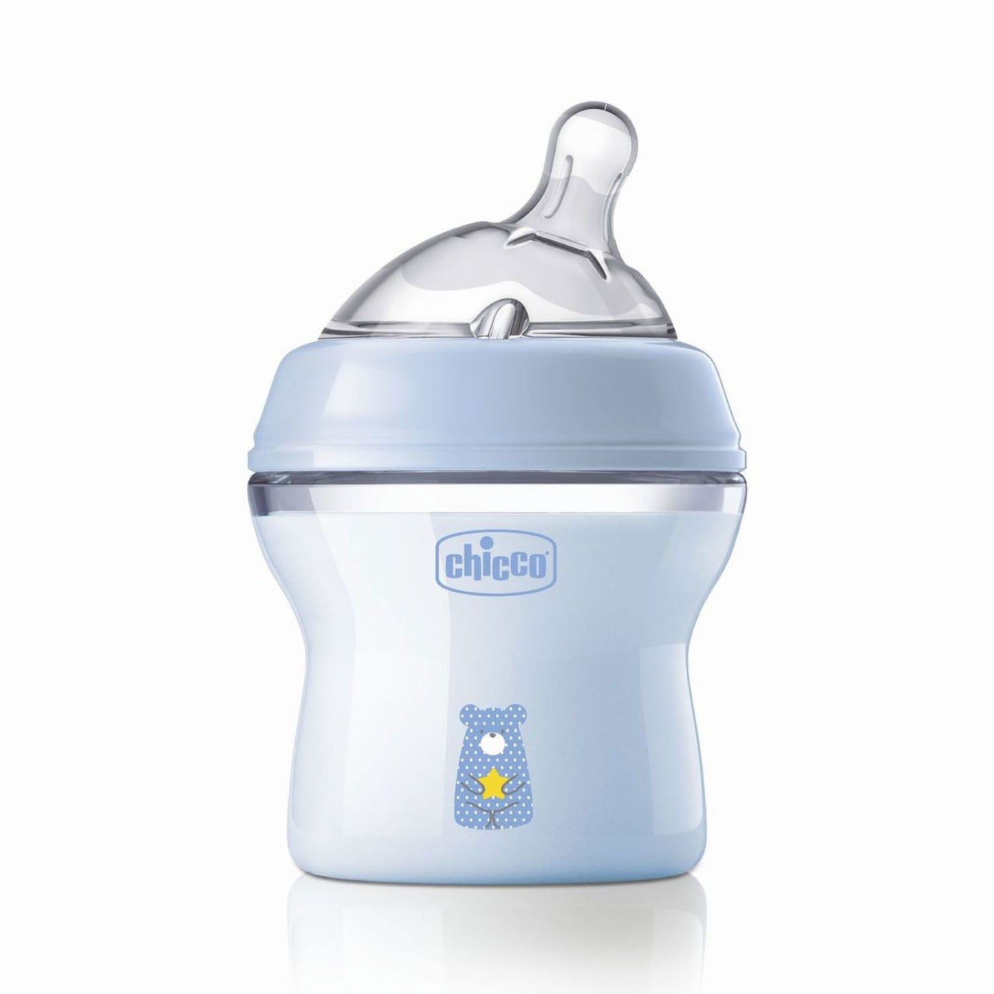 Chicco - NaturalFeeling Biberon Vetro Chicco 0M+ 150ML Flusso Lento