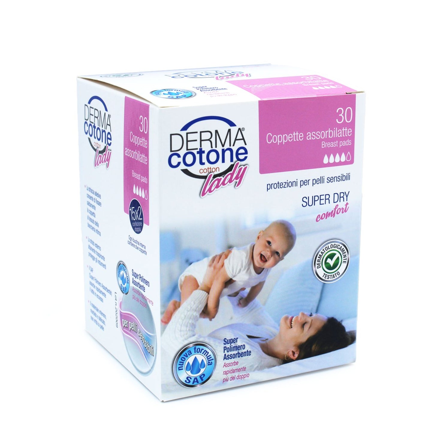 Dermacotone - Coppette Assorbilatte Dermacotone 30 Pz