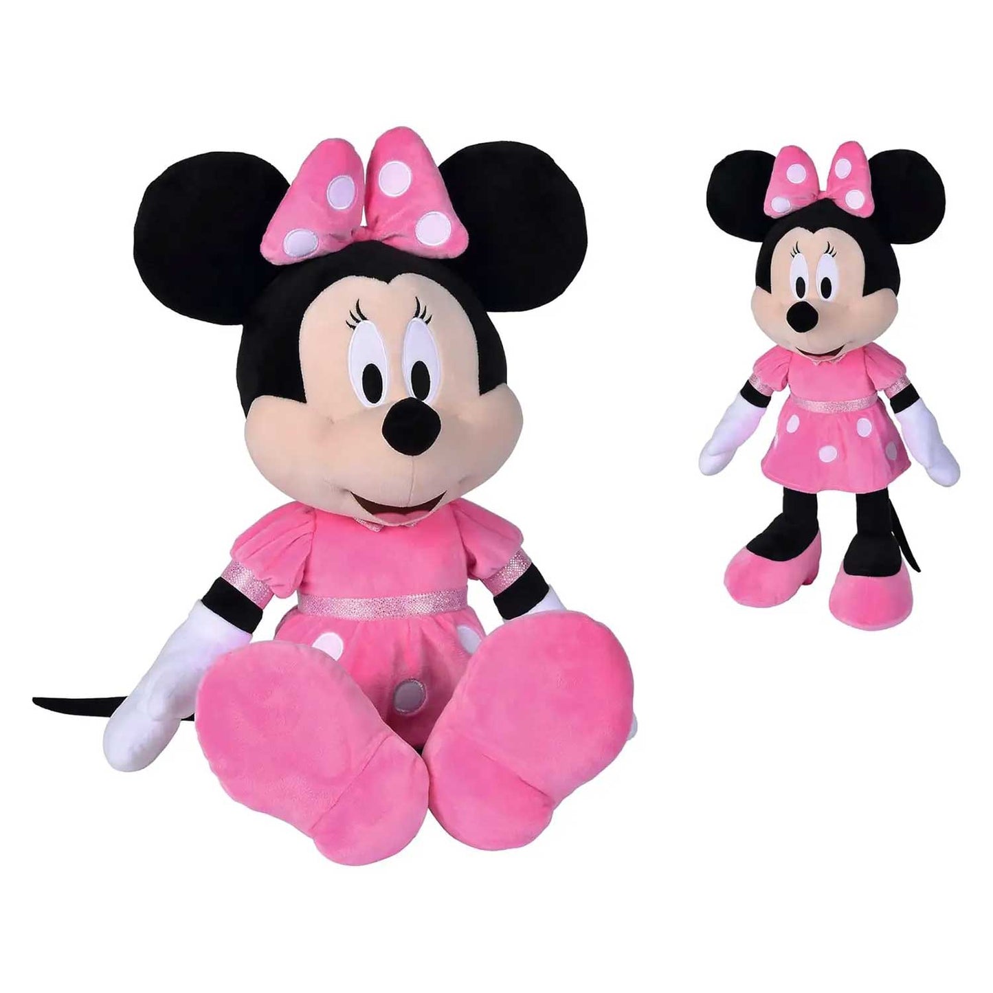 Simba - Peluche Disney Minnie Abito Fucsia 43 Cm