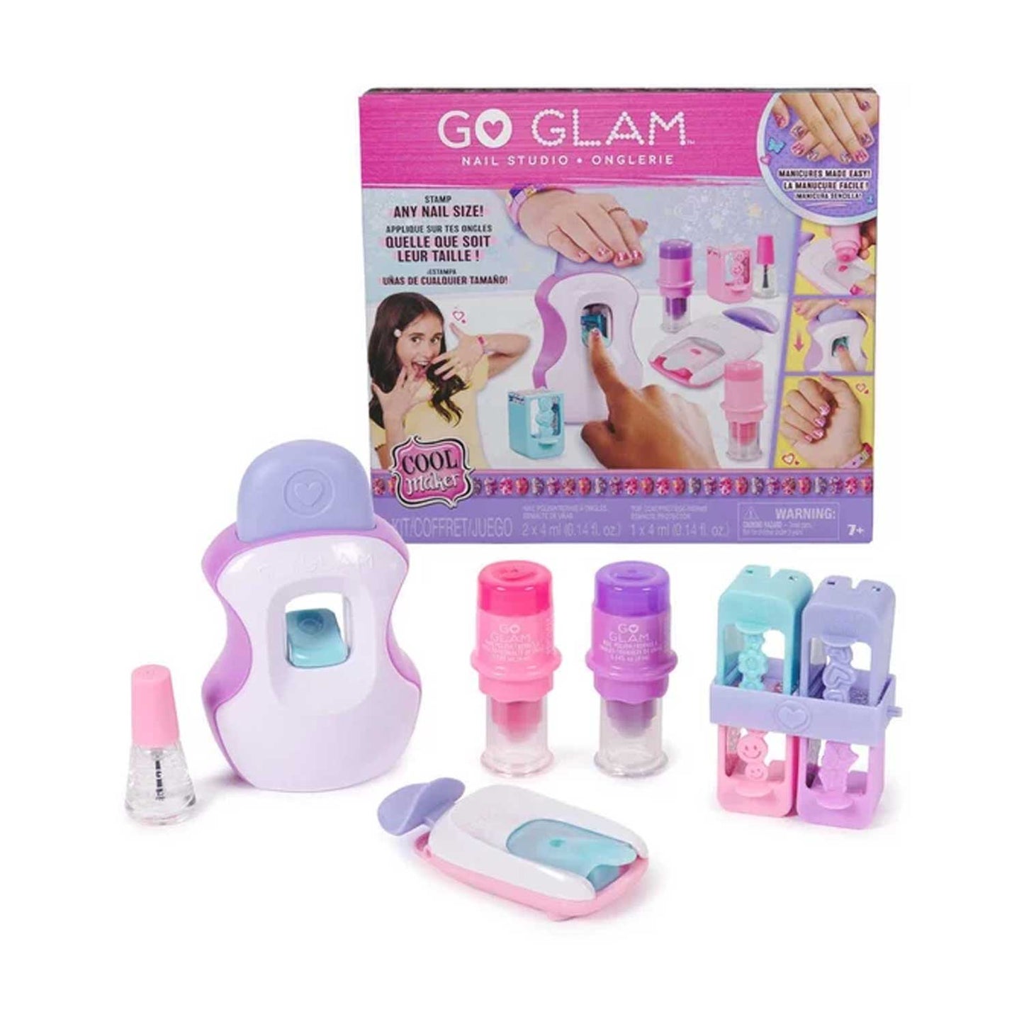 Spin Master - COOL MAKER GoGlam Machine Decorates Hands and Feet Nails