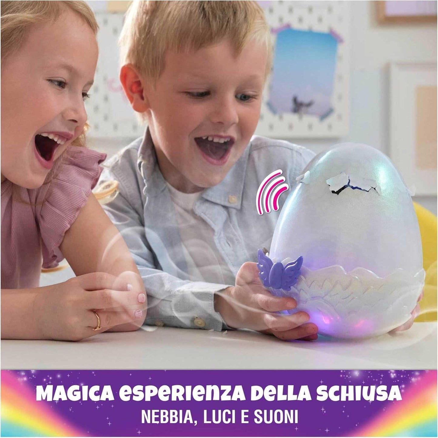 Spin Master - Hatchmals Alive Magico Uovo Versione Draggle Con Peluche A Sorpresa