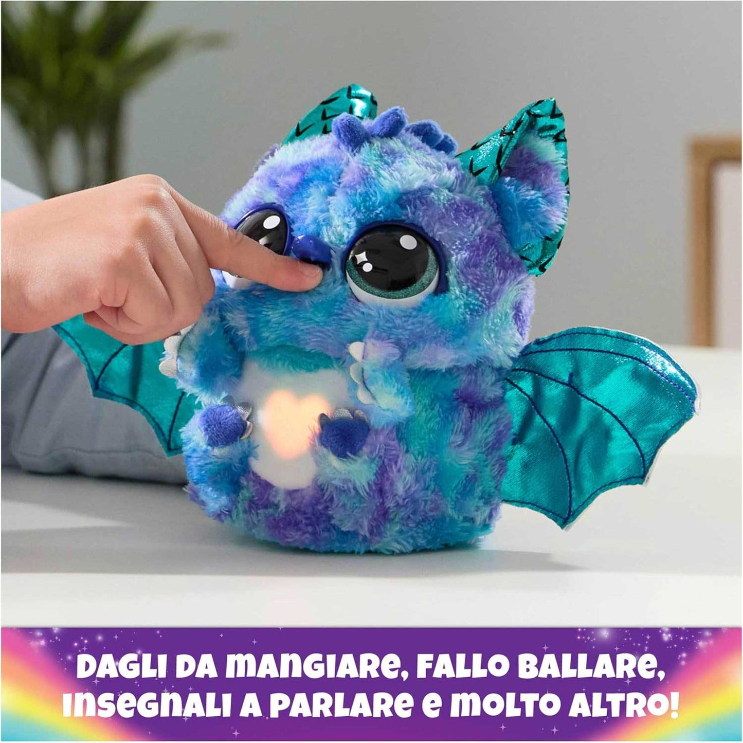 Spin Master - Hatchmals Alive Magico Uovo Versione Draggle Con Peluche A Sorpresa